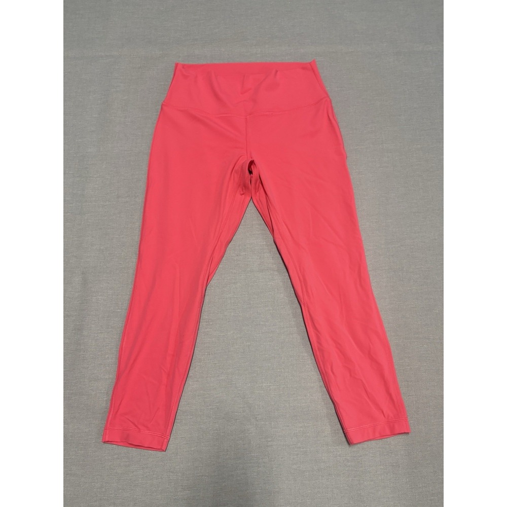 Lululemon Align High-Rise Pant 25" Leggings Women's Size 12 Pink Buttery Soft